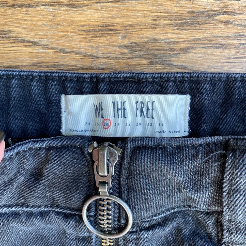 Denim skirt- Free People - Picture 3 of 4